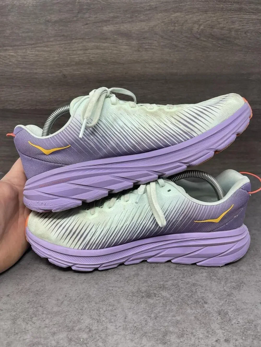 Hoka Rincon 3 Running Shoes Womens Size 9.5 Purple One One - Picture 7 of 10
